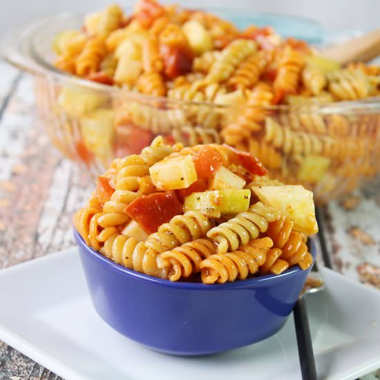 Zesty Pasta Salad Supreme - Recipe photo by Baked_Broiled_Basted