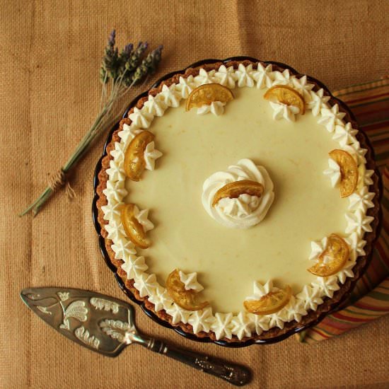 Gluten Free Lime Tart - Recipe photo by TwoBitTart