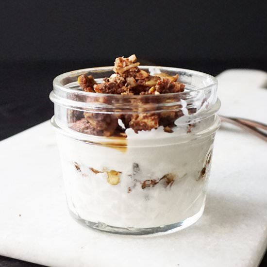 Maple cinnamon grain-free granola - Recipe photo by bijouxandbits