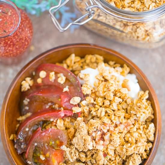Tomato Granola - Recipe photo by healingtomato