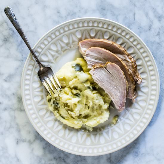 Jalapeno Mashed Potatoes - Recipe photo by apleasantlittlekitchen