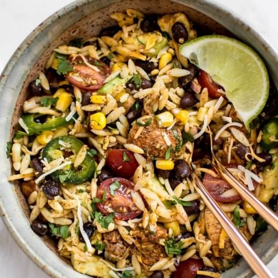 Mexican Chicken Salad - Recipe photo by saltandlavender