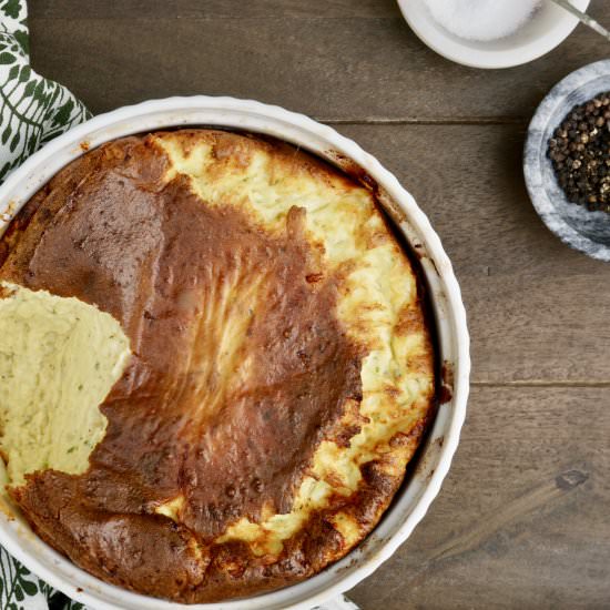 Easy Cheese Soufflé - Recipe photo by simmerandsauce