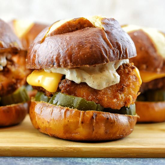 Crispy "Ritz" Fried Fish Sandwich - Recipe photo by dudethatcookz