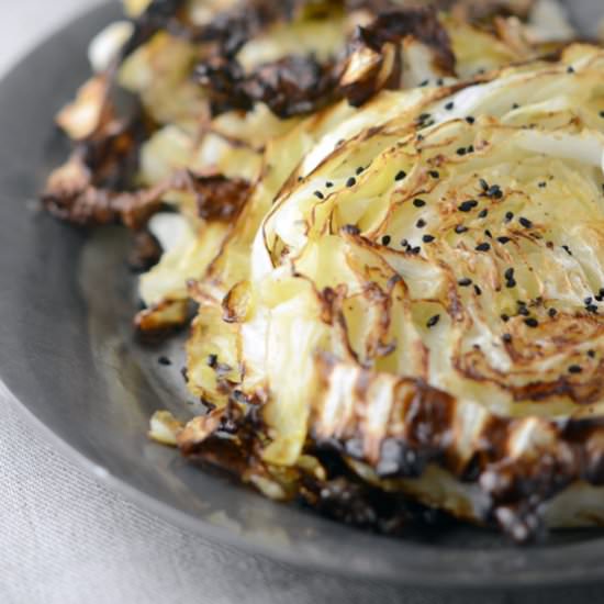 Roasted Cabbage - Recipe photo by shecooks.design