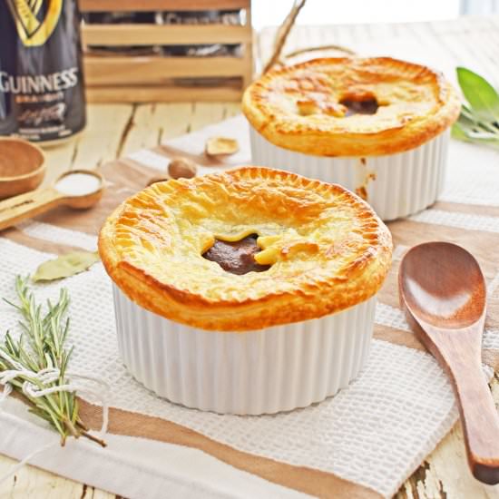 Steak and Guinness Pot Pie - Recipe photo by scruffandsteph
