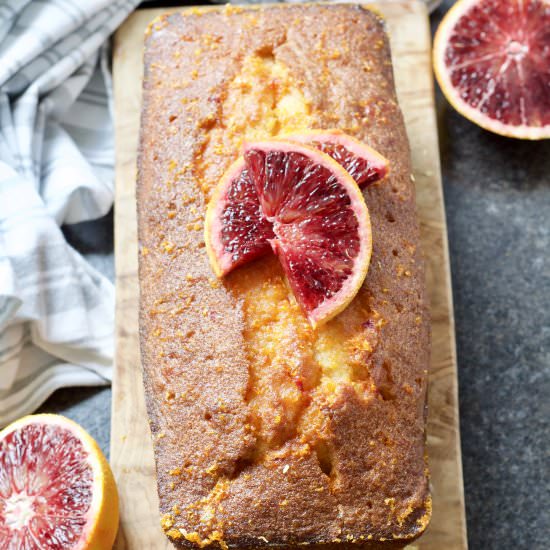 Easy Blood Orange Drizzle Cake - Recipe photo by joskitchenlarder