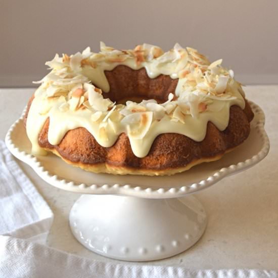Emily Dickinson's Coconut Cake - Recipe photo by The Hungry Genealogist