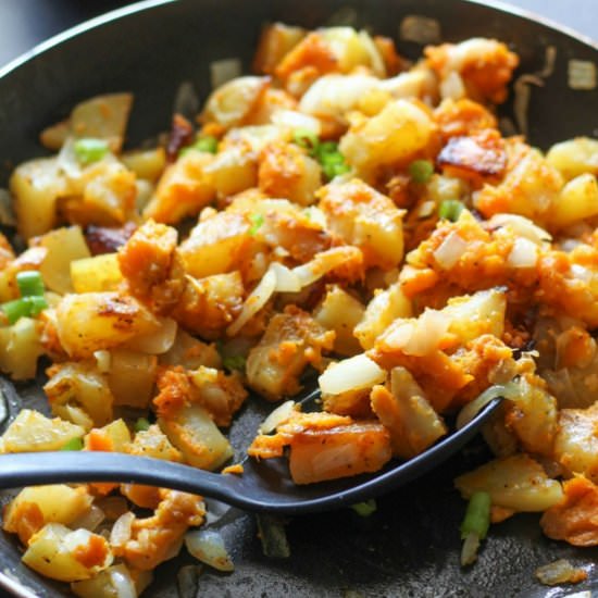 Breakfast Potato Hash (Vegan) - Recipe photo by VeganWithCurves