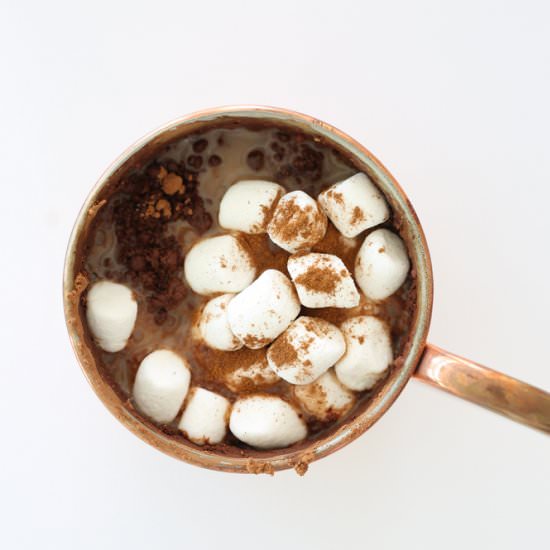 Easy Spiked Hot Cocoa (Gluten-Free) - Recipe photo by Chew This Up