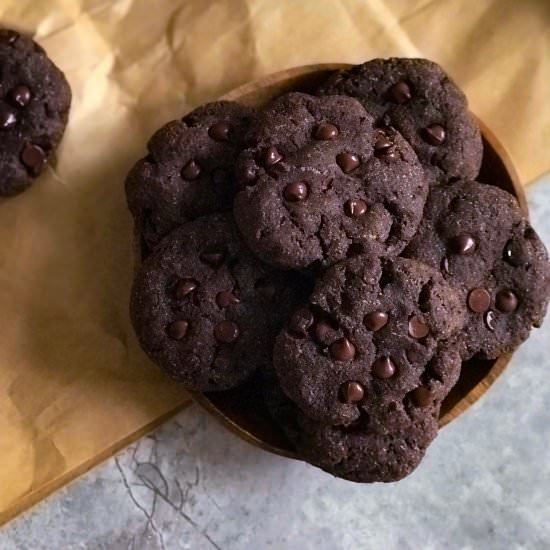 Double Chocolate Chip Fudge Cookies - Recipe photo by buttertogetherkitchen