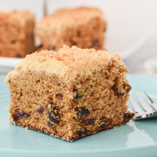 Country Farmhouse Crumb Cake - Recipe photo by My Island Bistro Kitchen