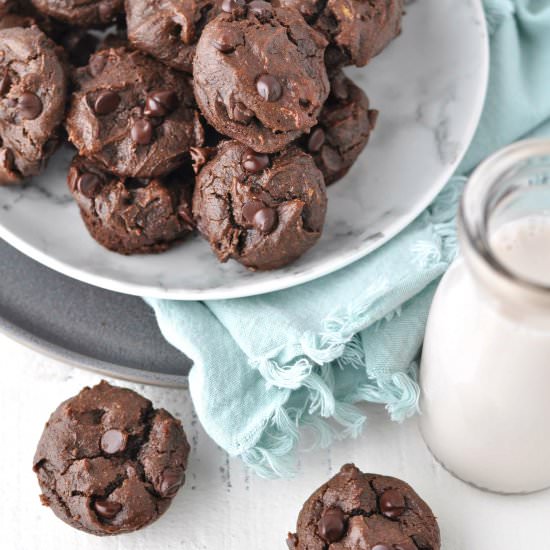 Keto Chocolate Muffins - Recipe photo by Peace Love and Low Carb