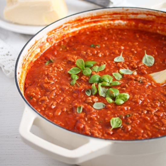 Ultimate Homemade Meat Sauce - Recipe photo by adinutza