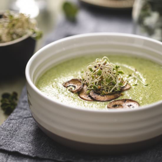 Low Carb Broccoli Cheddar Soup - Recipe photo by soberchicken56