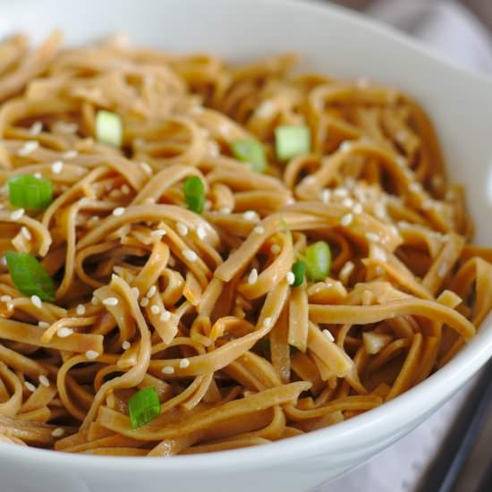 Sesame Noodles - Recipe photo by mildlymeandering