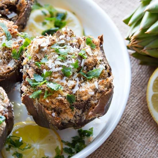 Italian Stuffed Artichokes - Recipe photo by ItalianRecipeBook