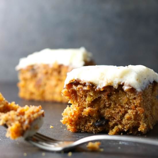 Carrot Cake with CC Buttercream - Recipe photo by Moms Dinner