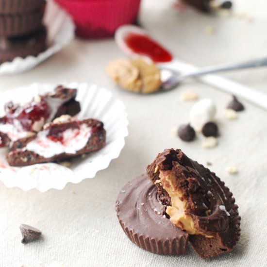 Homemade Chocolate Cups - Recipe photo by TheCraveableKitchen