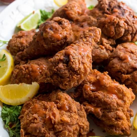 Spicy Buttermilk Fried Chicken - Recipe photo by QueensleeAppetit