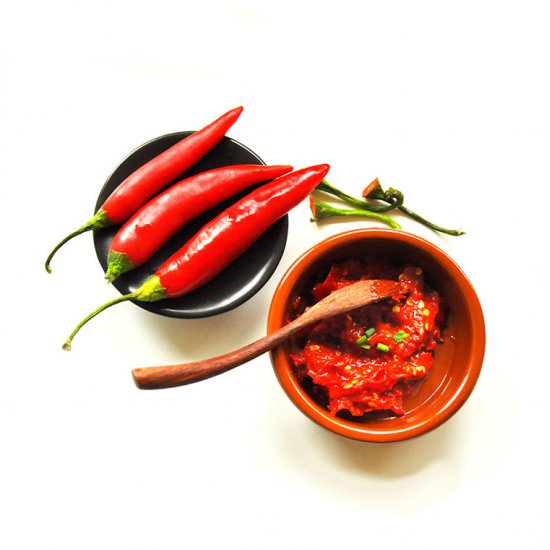 Sambal Tomato (Chili Salsa) - Recipe photo by Pisang Susu