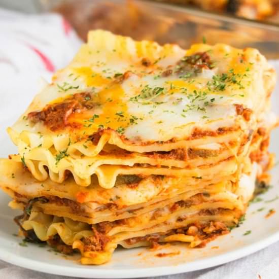 Easy Beef Lasagna - Recipe photo by Cakewhiz