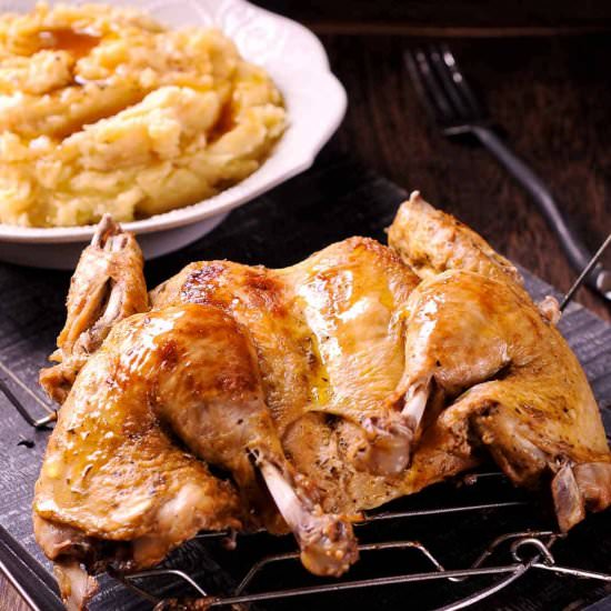 Instant Pot Spatchcock Chicken - Recipe photo by whatsinthepan