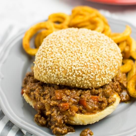 Weeknight Sloppy Joe's - Recipe photo by tabithatalksfood
