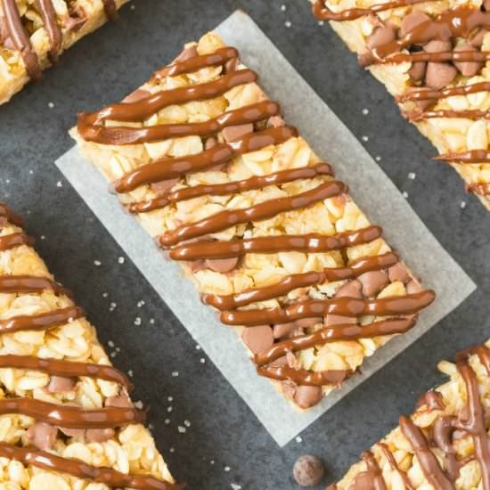 No Bake Protein Bars - Recipe photo by thebigmansworld