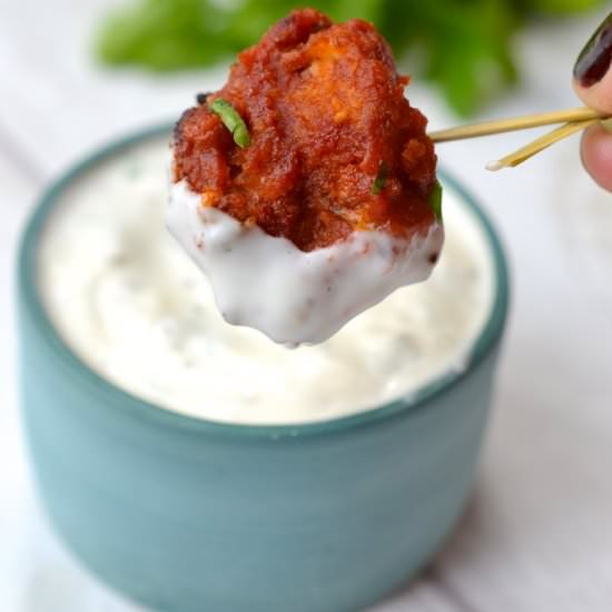 BBQ Cauliflower Wings - Recipe photo by Every Last Bite