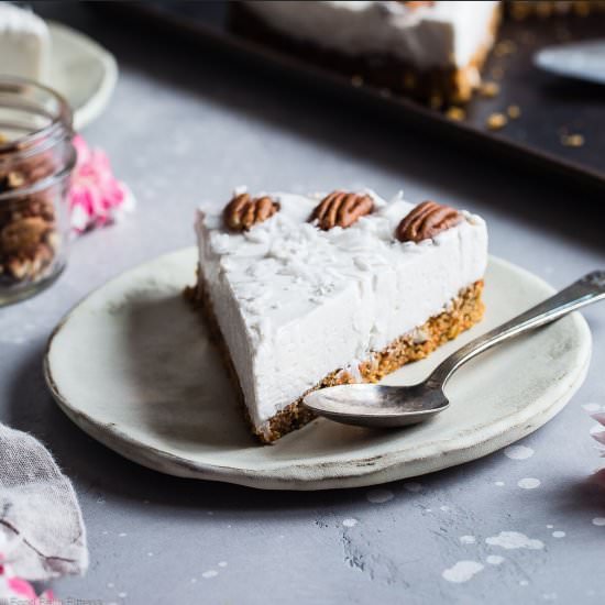 Gluten Free Carrot Cake Cheesecake - Recipe photo by foodfaithfitness