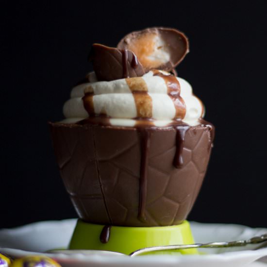 Easy No Bake Easter Cheesecake - Recipe photo by KitchenMason