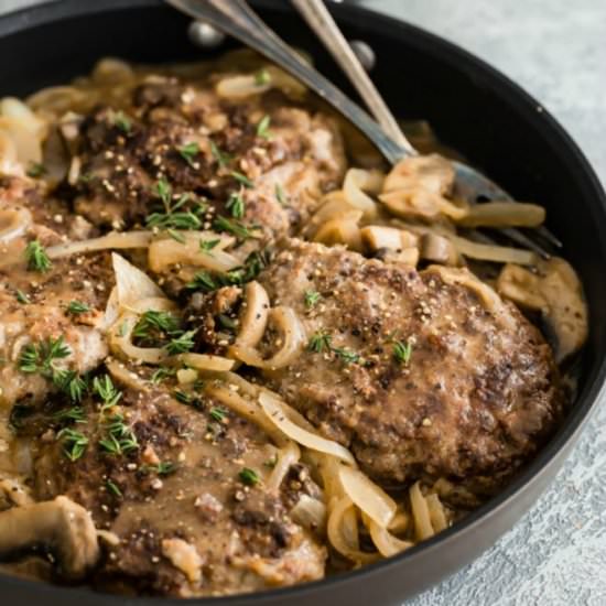 Salisbury Steak - Recipe photo by culinaryhill