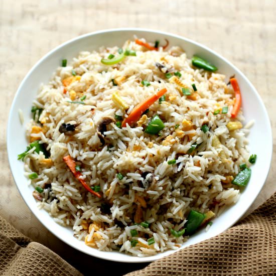 Mixed Vegetable Fried Rice - Recipe photo by ruchikrandhap