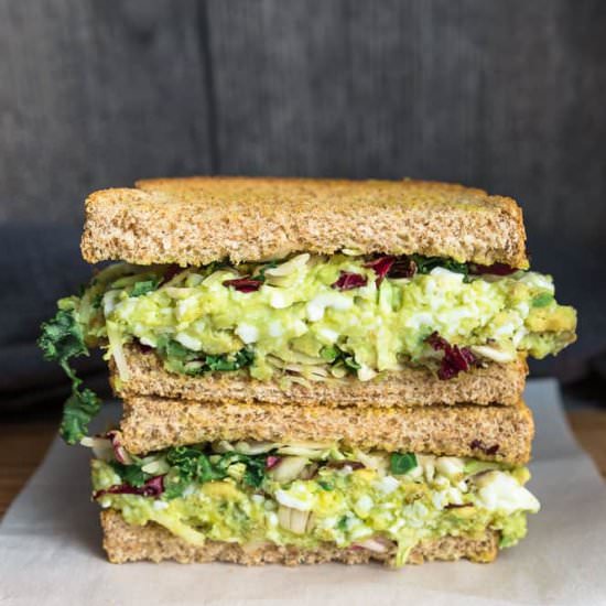 No Mayo Avocado Egg Salad - Recipe photo by LifemadeSweeter