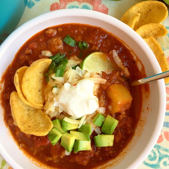 Chipotle Pineapple Chili - Recipe photo by Theyummymuffin