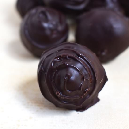 Tim Tam Cheesecake Truffles - Recipe photo by lightscamerabake