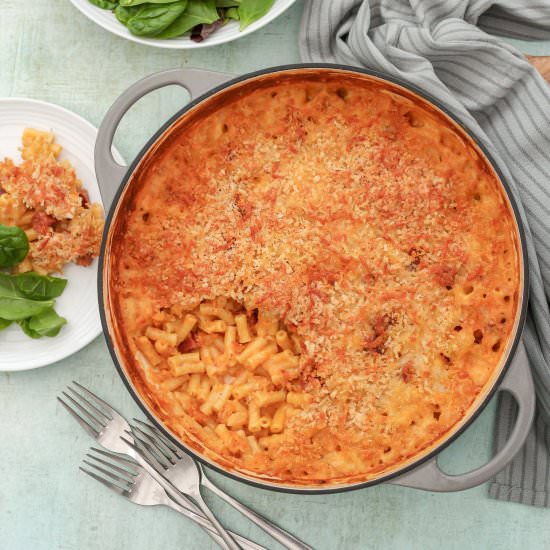 Chorizo & Manchego Macaroni Cheese - Recipe photo by easypeasyfoodie