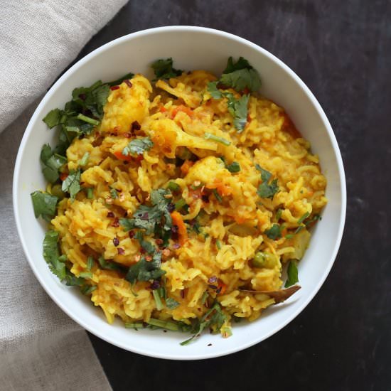 Mixed Vegetable Kitchari - Recipe photo by richa