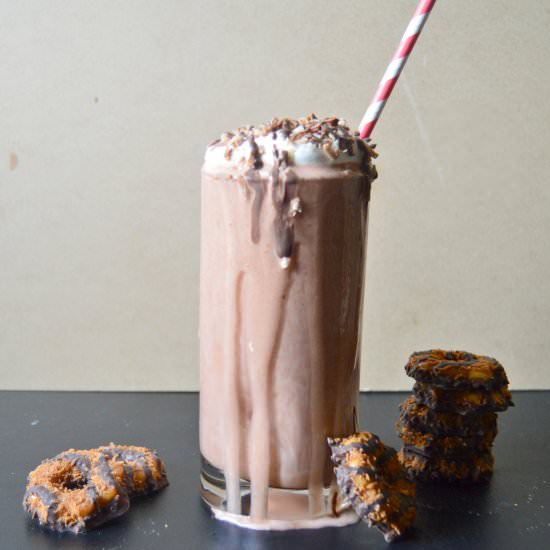 samoa cookie protein shake - Recipe photo by sammijean06