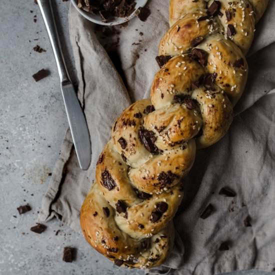 VEGAN AQUAFABA CHALLAH - Recipe photo by Vanillacrunnch