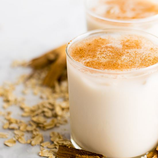 Agua de Avena - Recipe photo by Carissa @ thrift and spice