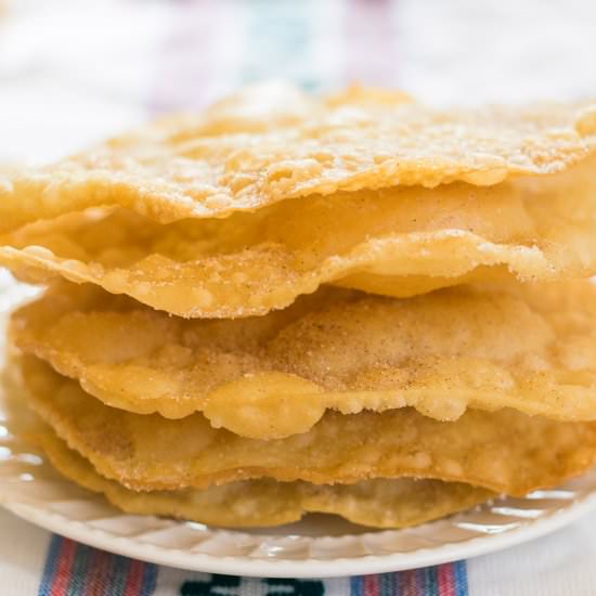 How to Make Bunuelos - Recipe photo by Carissa @ thrift and spice
