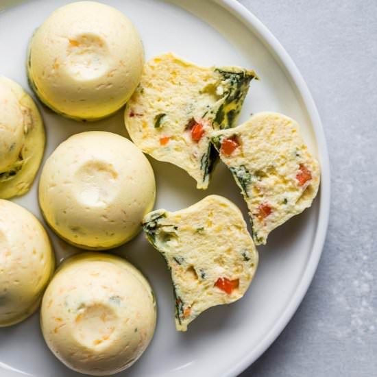 Instant Pot Sous Vide Egg Bites - Recipe photo by platingsandpairings