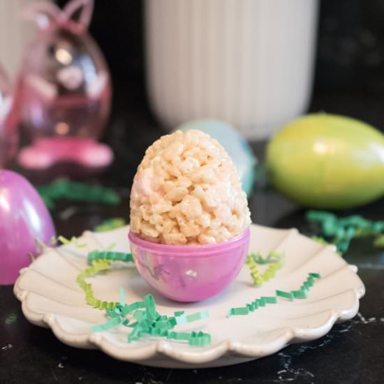 Springtime Marshmallow Treats - Recipe photo by Encharted Cook