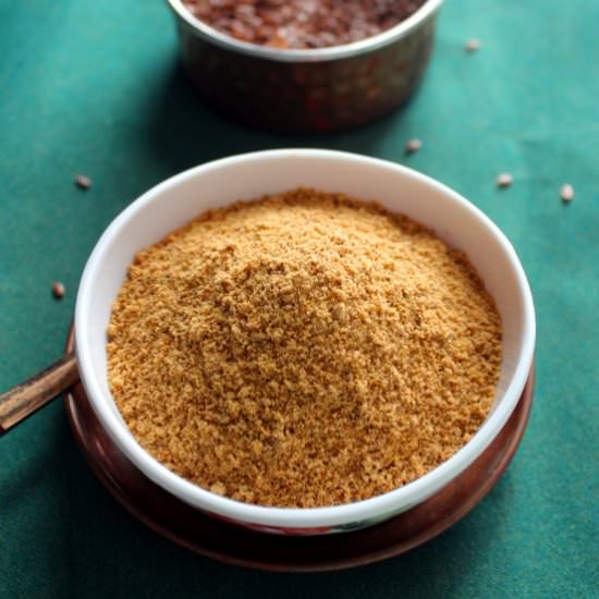flax seeds podi - Recipe photo by blogexplore