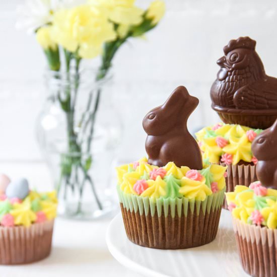 carrot cake cupcakes - Recipe photo by PoLaBaker