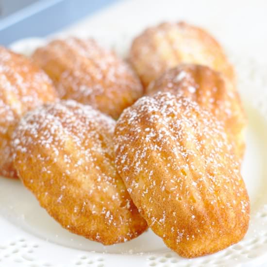Lemon Madeleines - Recipe photo by mildlymeandering