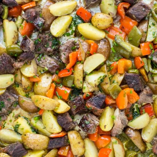 Low FODMAP Steak & Potatoes - Recipe photo by funwithoutfodmaps