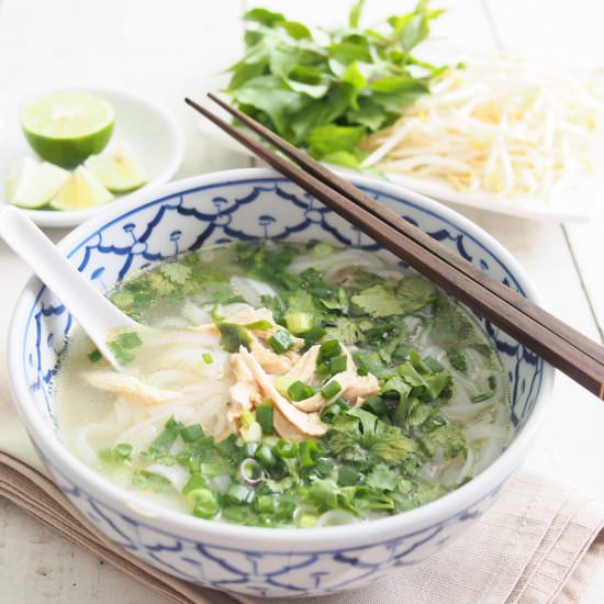 Chicken Pho (Pho Ga) - Recipe photo by Bake With Paws